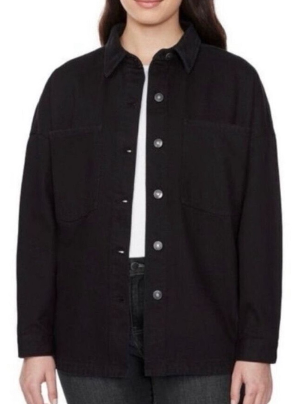 Hudson Jeans Dark Denim Shaket Jacket Medium